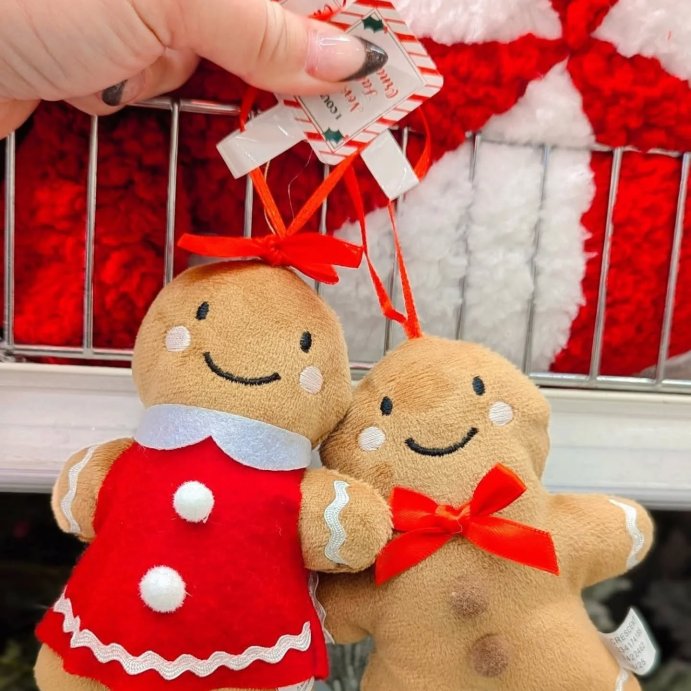 user image by @heartsandhaunts, Novelty Fabric Ornaments Girl - Bullseye&#39;s Playground&#8482;