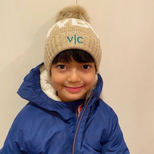 Baby + Kids Snowbunny Pom Pom Hat