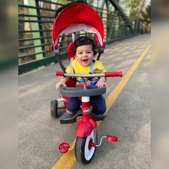 user image by @gtaina_, Radio Flyer 4-in-1 Stroll 'N Trike