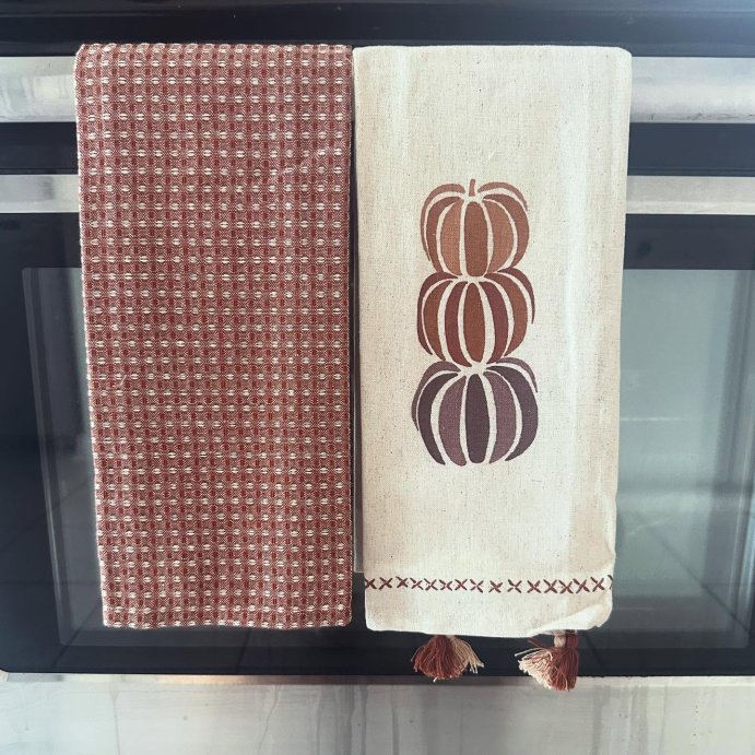 user image by @decoratingcasita, 2pk Dishtowels Pumpkin - Bullseye&#39;s Playground&#8482;