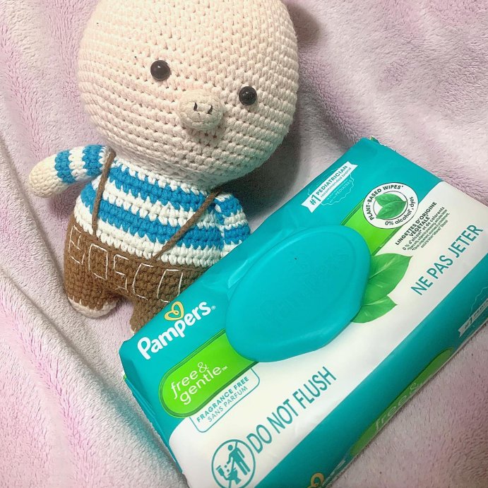 user image by @christy_tran2810, Pampers Free & Gentle Baby Wipes