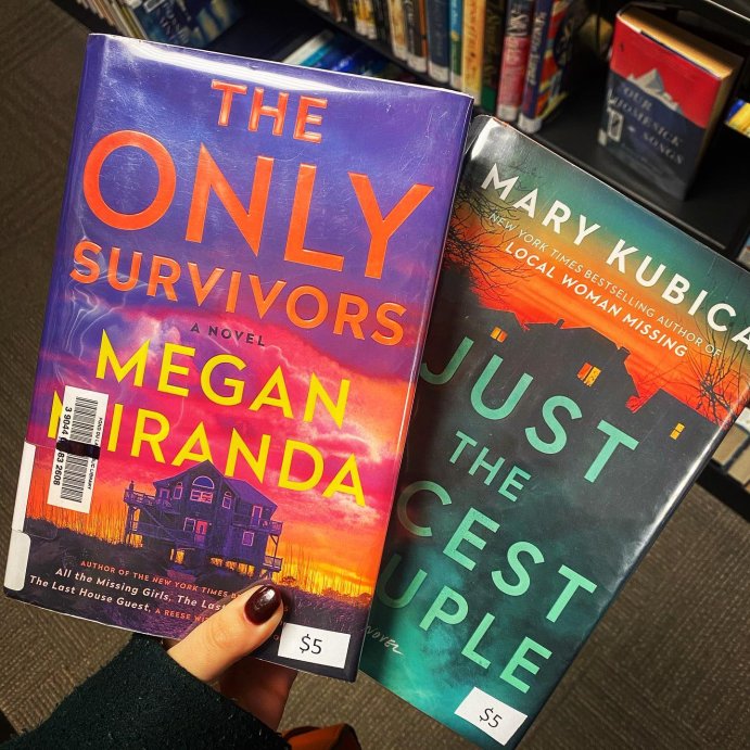 user image by @eeiden_reads, The Only Survivors - by Megan Miranda
