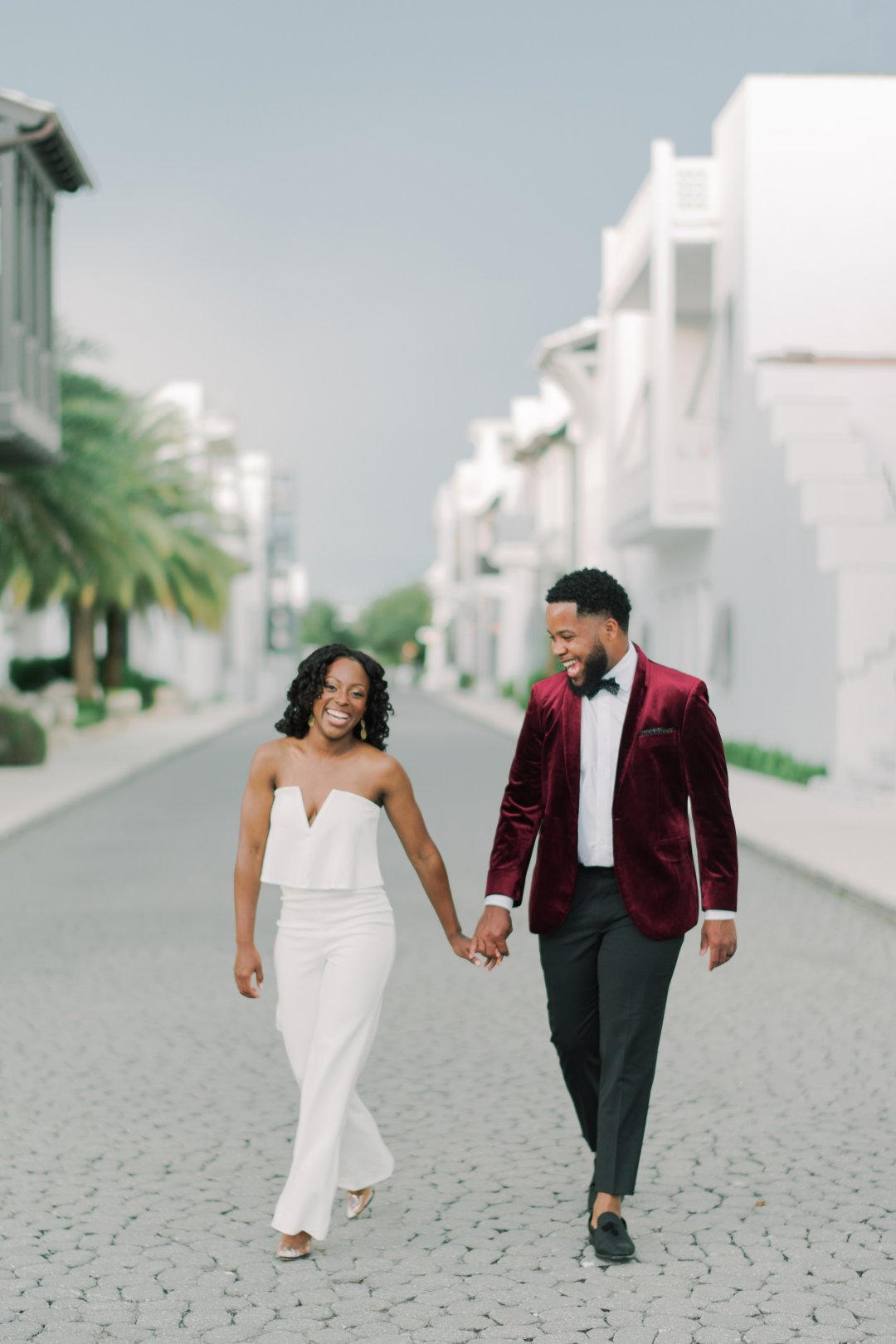 White Bridal Jumpsuit