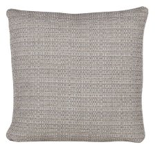 Shop Jackie Gray Fabric Square Accent Pillow and more