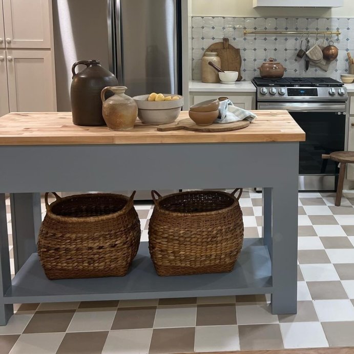 user image by @cheloscorner, Large Woven Basket with Handles - Threshold&#8482; designed with Studio McGee: Handcrafted Storage for Blankets &#38; Toys