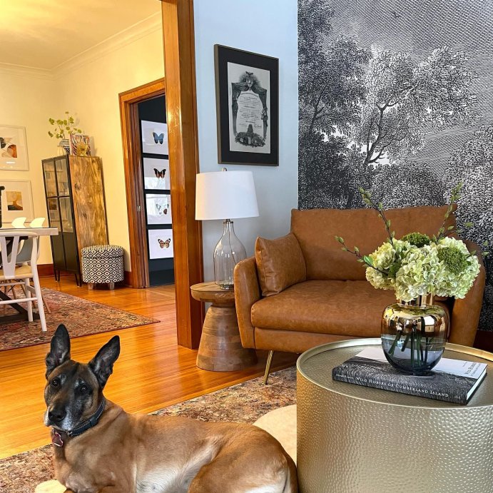 user image by @krisbettstv, Braeburn Modern Round Coffee Table - Christopher Knight Home