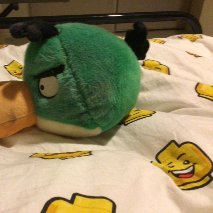 user image by Lloyd Plunkett, Commonwealth Toys Angry Birds 16" Plush: Boomerang Bird