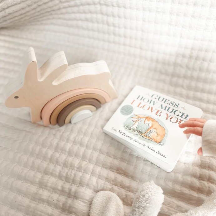 user image by @sallyandsunny_, Guess How Much I Love You - by Sam McBratney
