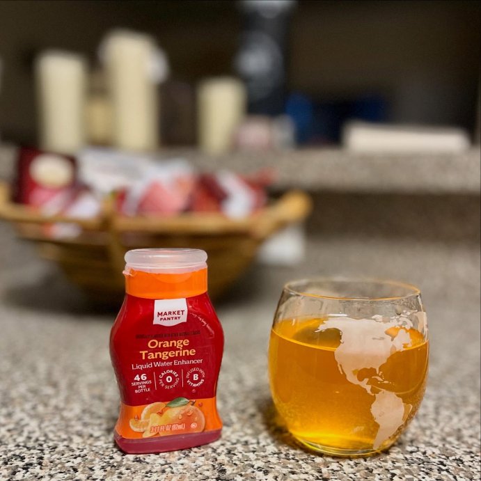 user image by @earth_wind_and_reviews, Orange Tangerine Naturally Flavored with other Natural Flavors Liquid Water Enhancer Drops - 3.11 fl oz - Market Pantry&#8482;