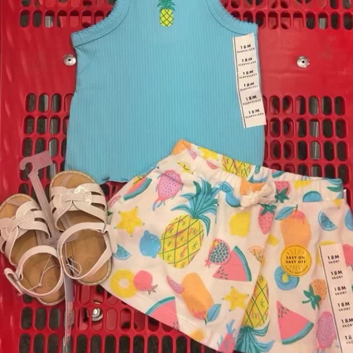 user image by @thetargetkidshopper, Toddler Girls' Striped Ribbed T-Shirt - Cat & Jack™