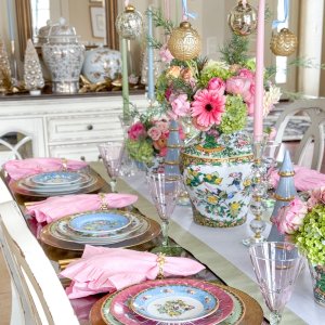 Famille Rose Decorated Vase | Williams Sonoma