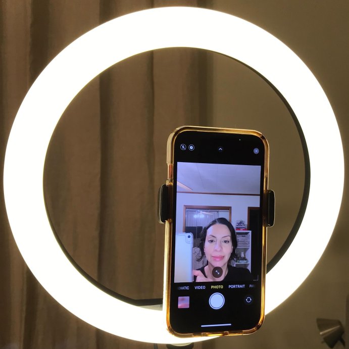 user image by @targetstylust, 12" RGB Ring Light with Tripod - heyday™