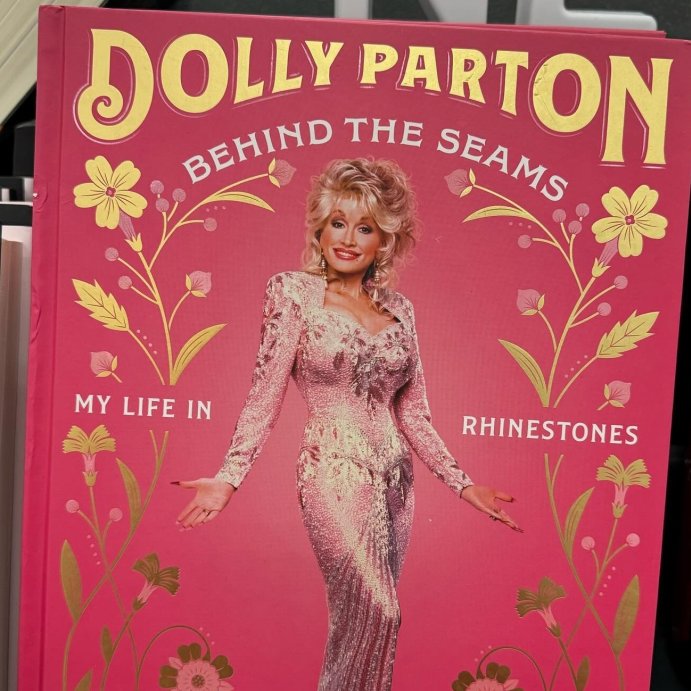 user image by @shopping.ismytherapy, Behind the Seams - by Dolly Parton (Hardcover)