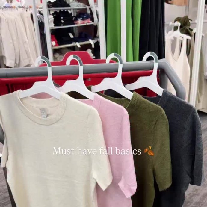 user image by @targetwithtay, Women's Short Sleeve Cozy Knit T-Shirt - A New Day™
