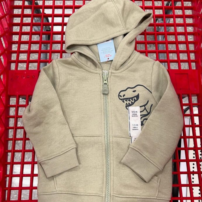 user image by @thetargetkidshopper, Toddler Boys' Fleece Zip-Up Hoodie Sweatshirt - Cat & Jack™
