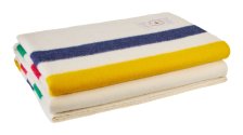 Shop Hudson's Bay Stripes Signature Double Size Point Blanket, Multi-Coloured, 90-in x 72-in and more