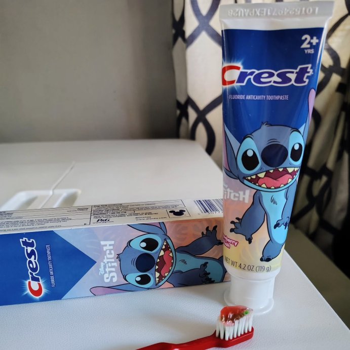 user image by @tara05021988, Crest Kids&#39; Disney Stitch Toothpaste - 4.2oz
