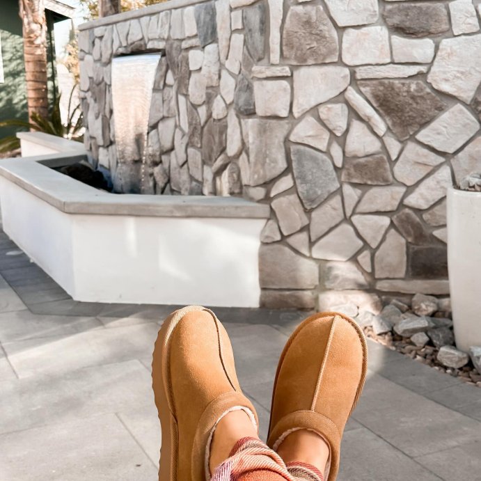 user image by @kimberly.ann.loves, Women's Kaya Genuine Suede Clog Slippers - Auden™