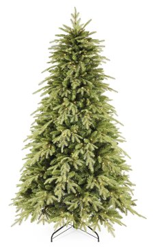 Shop CANVAS Pre-Lit Adeline Downswept Christmas Twinkle Tree, 500 Warm White LED Lights, 7-ft and more