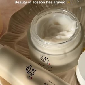 @spacenk&rsquo;s instagram video of Beauty Of Joseon Dynasty Cream,Beauty Of Joseon Relief Sun : Rice + Probiotics