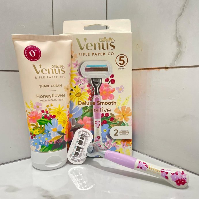 user image by @_.cassieemua, Rifle Paper Co. + Venus Pure Honeyflower Shave Cream - 6 fl oz