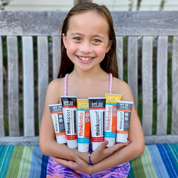 user image by @meilingalticlee, thinksport Mineral Sunscreen Water Resistant Lotion - SPF 50