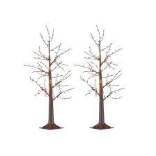 Shop CANVAS Blossom Twinkle Trees with 160 Warm White LEDs, 120-cm, 2-pk and more