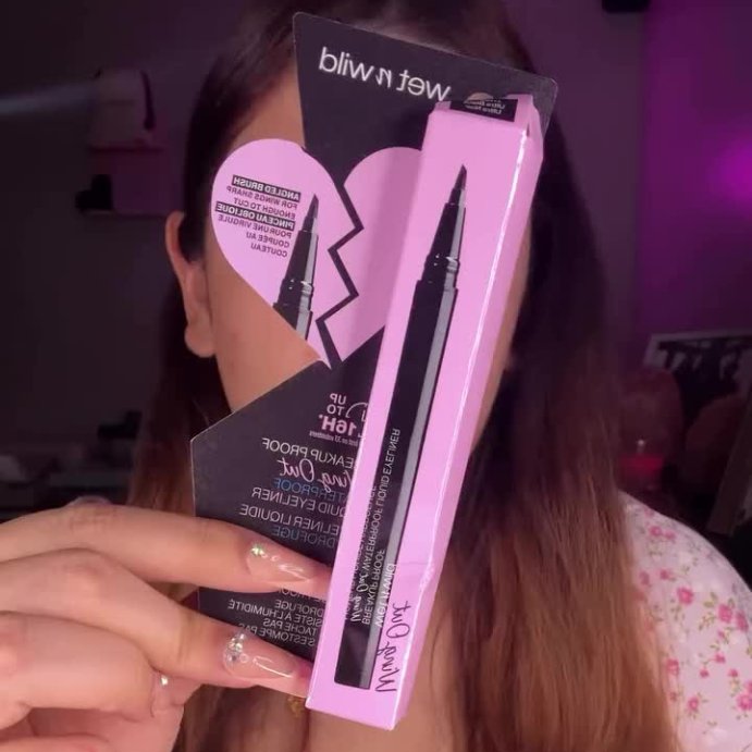 user image by @alissaskyee, Wet n Wild Breakup Proof Waterproof Skinny Eyeliner - Black - 0.017 fl oz
