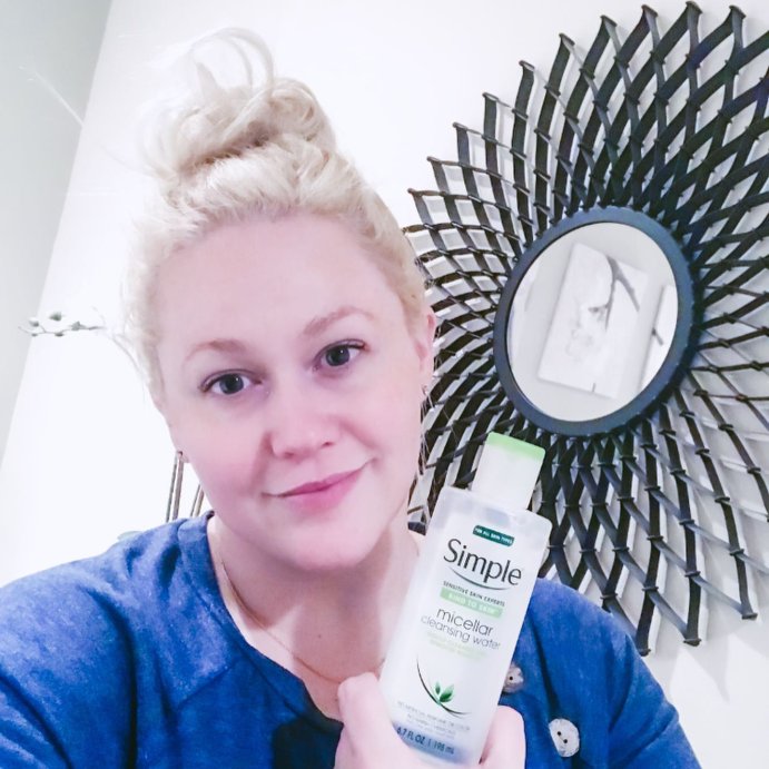 user image by @xoxo_alliemae, Simple Micellar Cleansing Water - Unscented - 13.5 fl oz