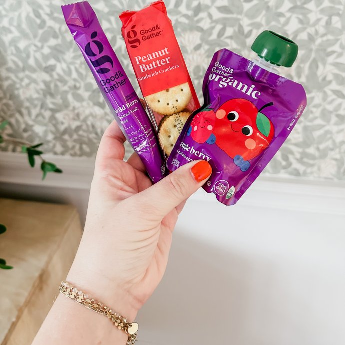 user image by thebloomingnest, Organic Applesauce Pouches - Apple &#38; Apple Berry - 12ct - Good &#38; Gather&#8482;