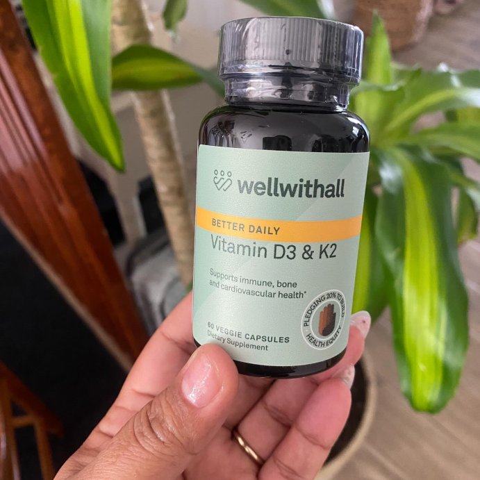 user image by @jenns_beauty12, WellWithAll Vitamin D3 &#38; K2 Capsules - 60ct