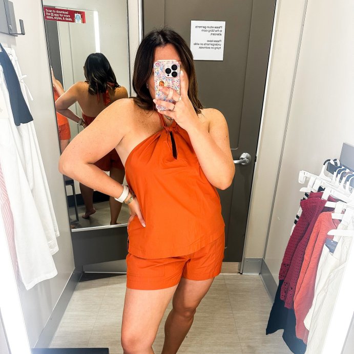 user image by @sofivallecillo, Women's Knotted Halter Top - Universal Thread™