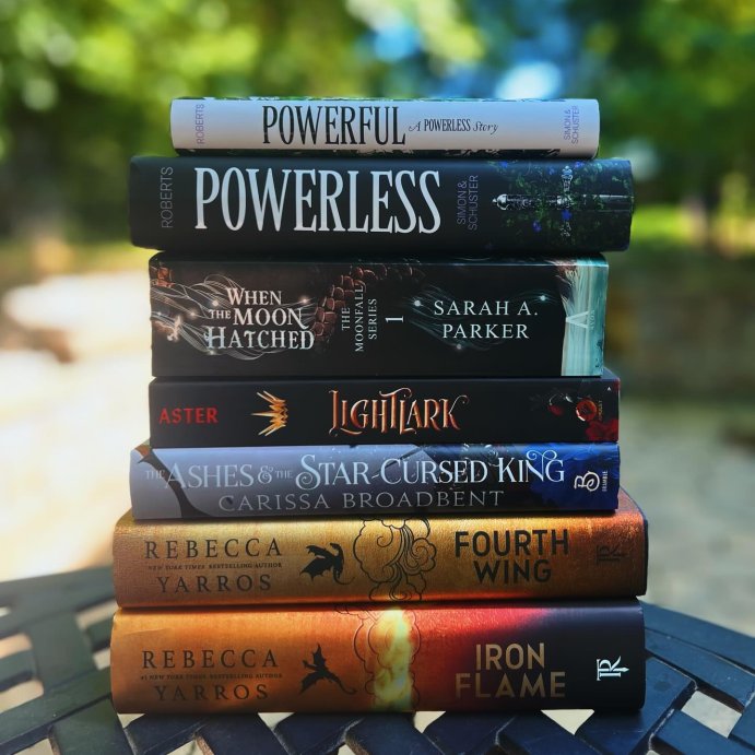 user image by @mallyslibrary, Powerful: A Powerless Story - by Lauren Roberts (Hardcover)