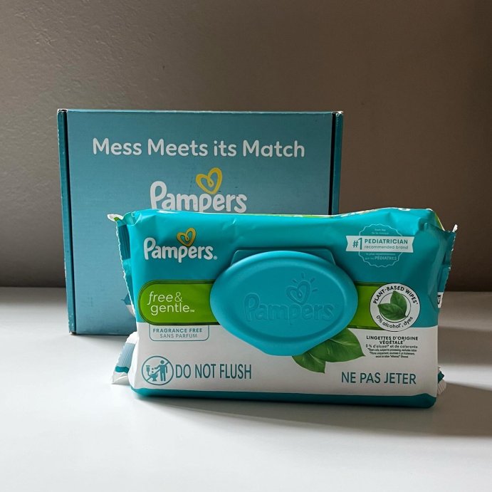 user image by @olya_podyma, Pampers Free & Gentle Baby Wipes