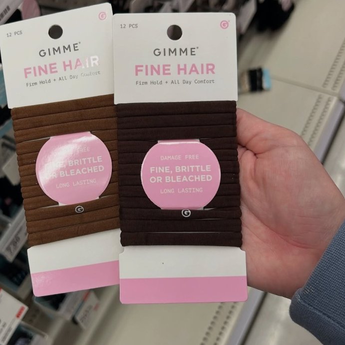 user image by @takingontarget, Gimme Beauty Fine Hair Tie Bands - 12ct
