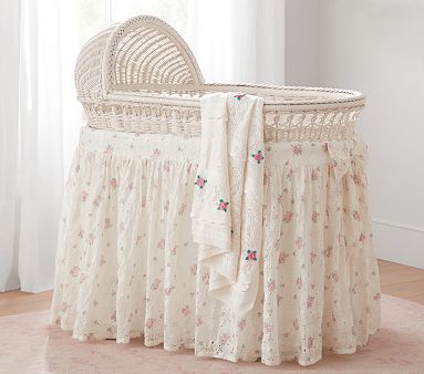 Pottery barn bassinet outlet bumper