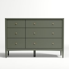 Shop Kids Hampshire 6-Drawer Olive Green Dresser and more