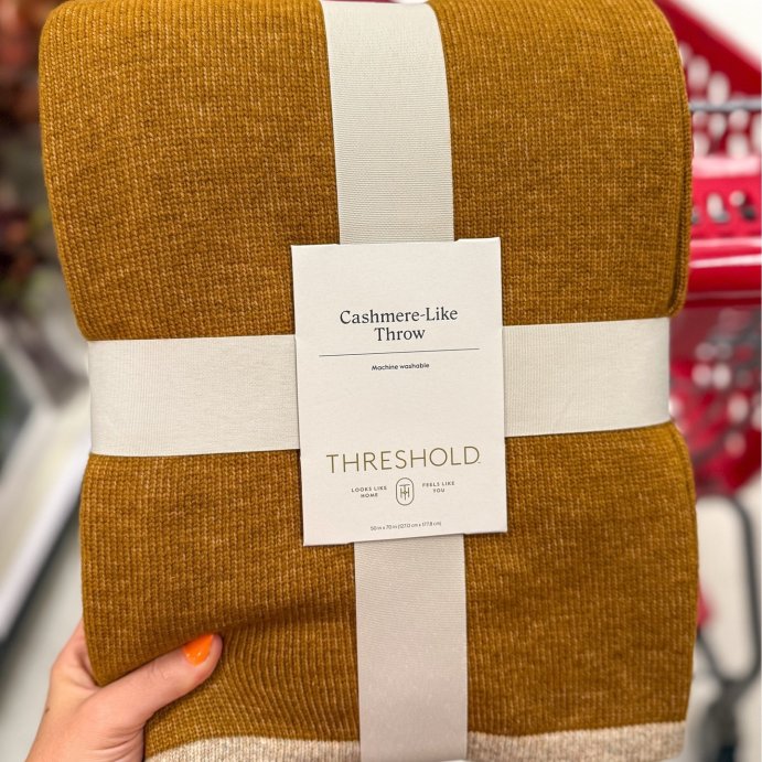 user image by @targettakesmypaycheck, The Cozy Collection Cozy Faux Cashmere Knit Throw Blanket - Threshold™