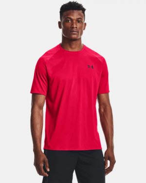 Under Armour UA Techr T-shirt de pescoço em V cinzento - Esdemarca