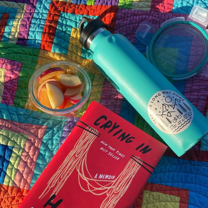 user image by @halfmoonsahar, Crying in H Mart - by Michelle Zauner (Hardcover)