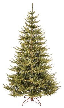 Shop CANVAS Pre-Lit Rhodes Unswept Christmas Twinkle Tree, 650 Warm White LED Lights, 7-ft and more