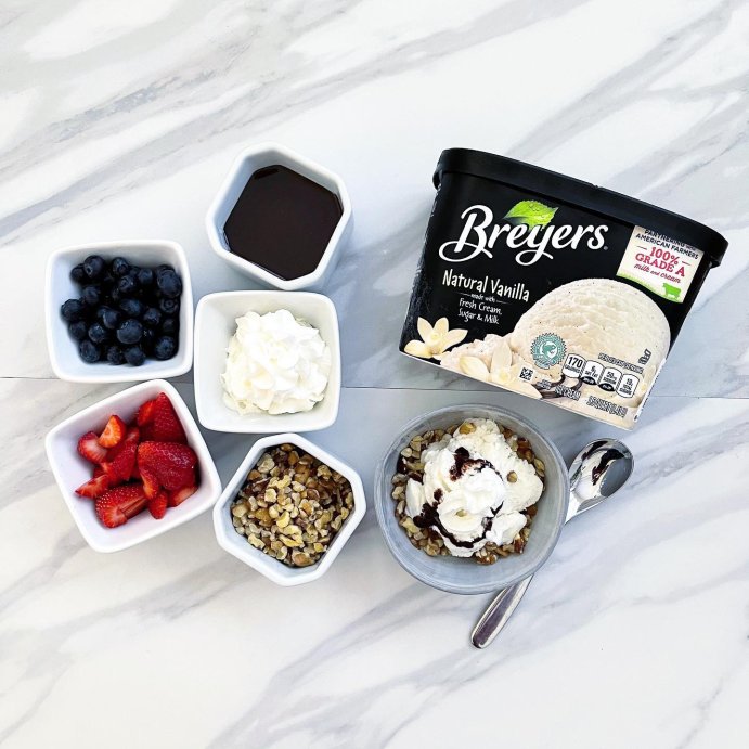 user image by @the_hadicks, Breyers Original Ice Cream Natural Vanilla - 48oz