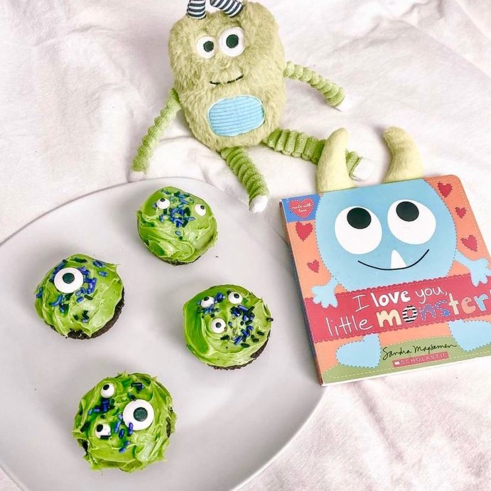 user image by @sandramagsamen, I Love You, Little Monster! - (Made with Love) by Sandra Magsamen (Hardcover)