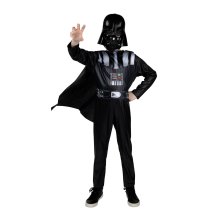 Shop Star Wars Darth Vader Jumpsuit Official Halloween Costume with Mask, Multi-Colour, Child, Assorted Sizes and more