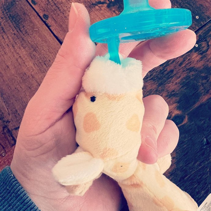 user image by @the_brinckman_babes, WubbaNub Detachable Pacifier