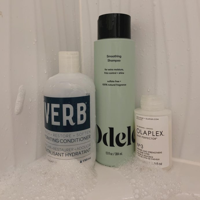 user image by @udewyou, Odele Smoothing Shampoo for Frizz Control + Shine