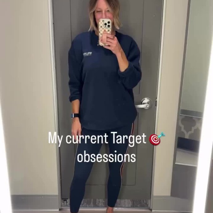 user image by @julieclouse_, Women's Active Comfort Oversized Crewneck Sweatshirt - All In Motion™