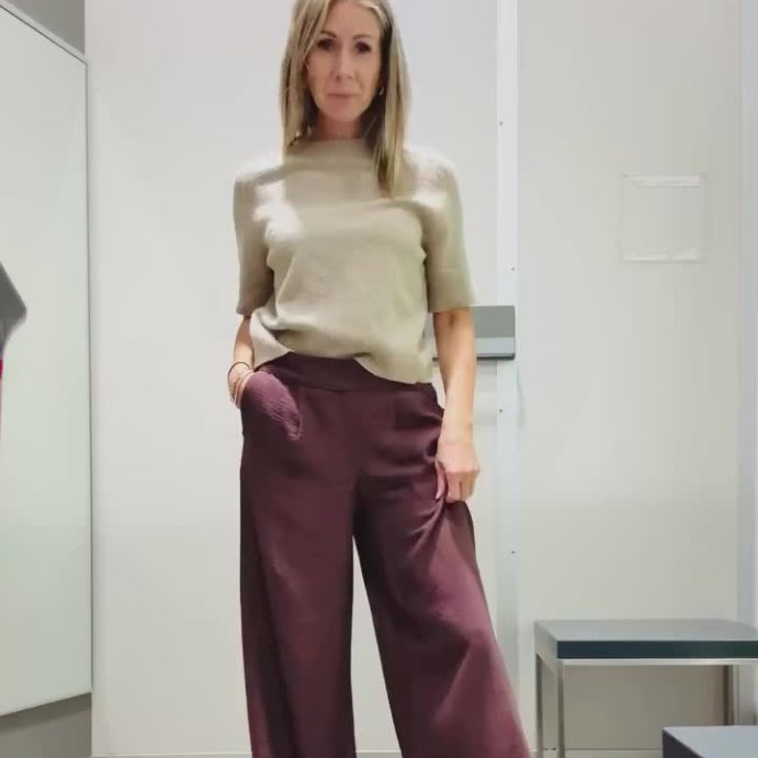 user image by @christa.rehmeyer, Women's High-Rise Modern Gauze Pull-On Pants - A New Day™