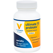 Shop the Vitamin Shoppe Ultimate 10 Probiotic - Targeted Release - 13 Billion CFUs (100 Vegetarian Capsules) and more
