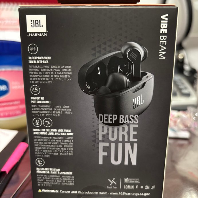 user image by Essie Morgan, JBL Vibe Beam True Wireless Bluetooth  - Black